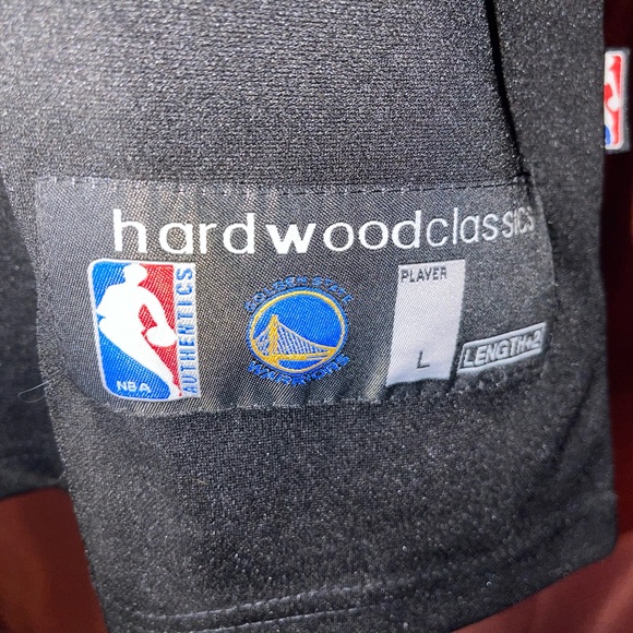 Hardwood classics Steph Curry Golden State Warriors jersey. Sz L. NWOT. - Picture 2 of 4